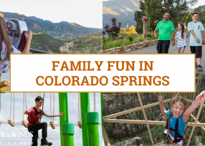 Infographic for Cave of the Winds about the most fun things to do with kids at Cave of the Winds